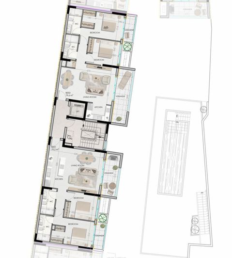 Image No.15-2 Bed Apartment for sale