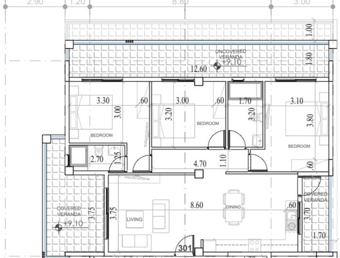 Image No.9-3 Bed Apartment for sale