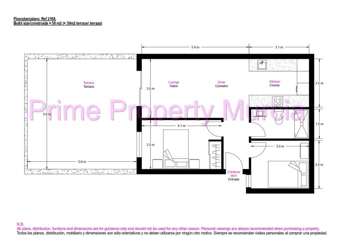 Image No.24-2 Bed Apartment for sale