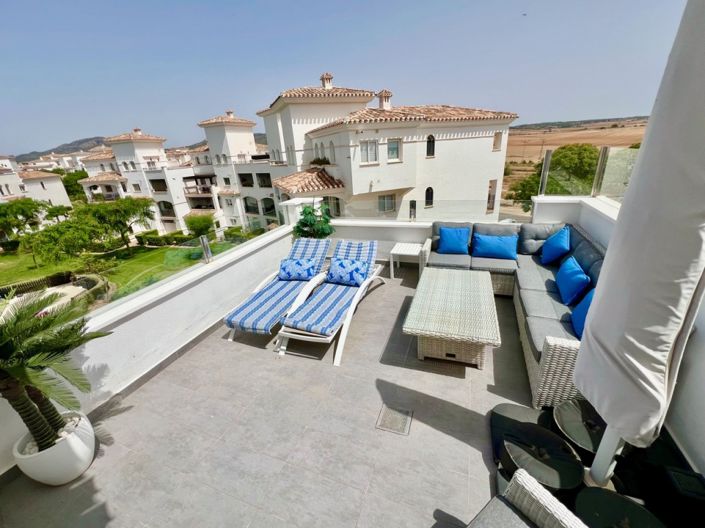 Image No.8-Penthouse de 2 chambres à vendre à Hacienda Riquelme Golf Resort