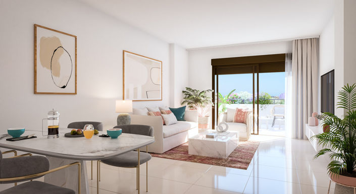 Image No.1-Propriété de 2 chambres à vendre à Estepona