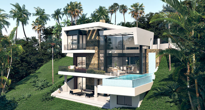 Image No.1-Villa de 3 chambres à vendre à Estepona