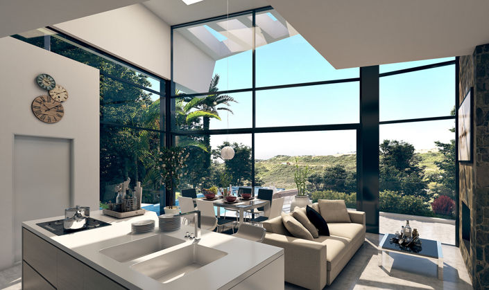 Image No.2-Villa de 3 chambres à vendre à Estepona