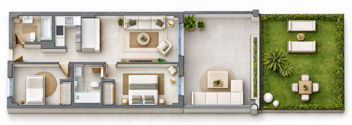 Image No.16-2 Bed Property for sale