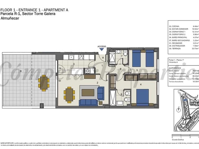 Image No.12-2 Bed Apartment for sale