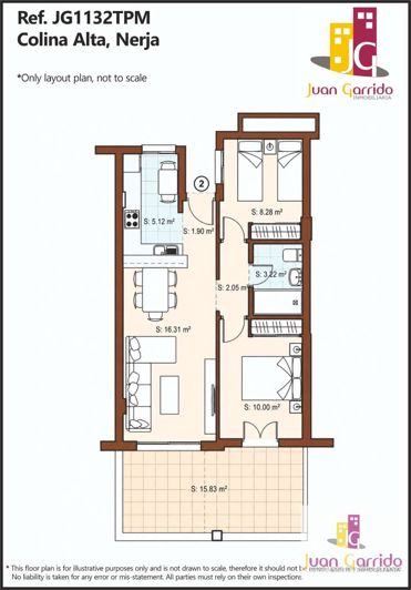 Image No.28-2 Bed Apartment for sale