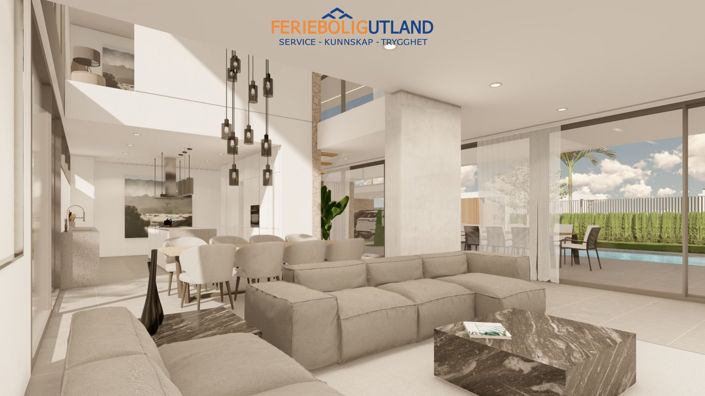 Image No.4-Villa de 4 chambres à vendre à Cabo Roig