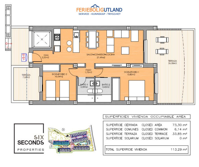 Image No.50-2 Bed Apartment for sale