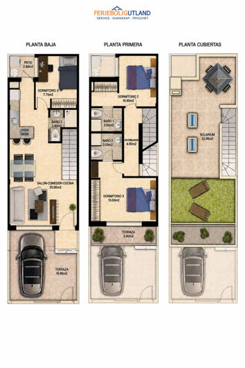Image No.31-3 Bed Townhouse for sale