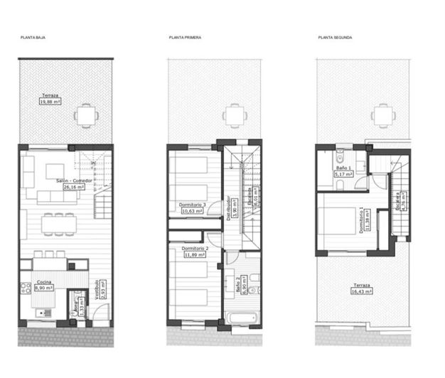 Image No.16-Propriété de 3 chambres à vendre à Cancelada
