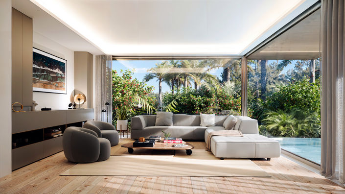 Image No.4-Villa / Détaché de 4 chambres à vendre à Estepona