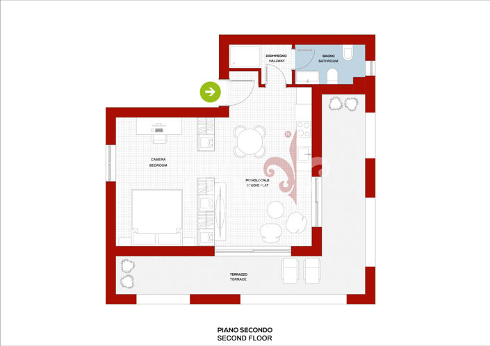 Image No.12-Appartement de 1 chambre à vendre à Chianni