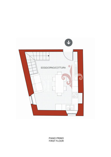 Image No.17-Appartement de 1 chambre à vendre à Terricciola