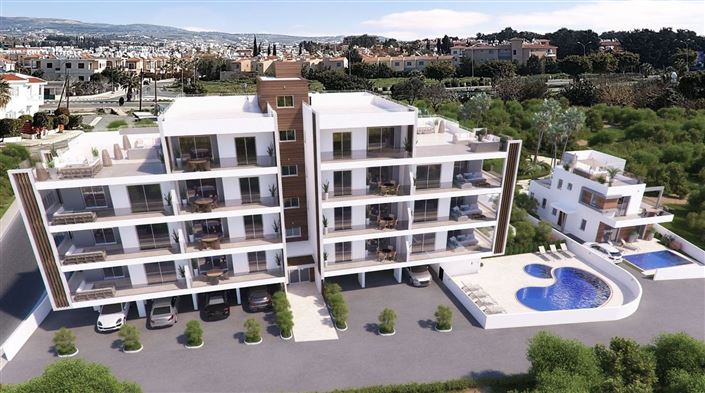 Image No.1-Appartement de 3 chambres à vendre à Kato Paphos