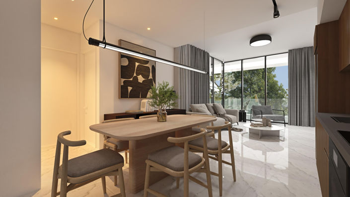 Image No.3-Appartement de 1 chambre à vendre à Paphos