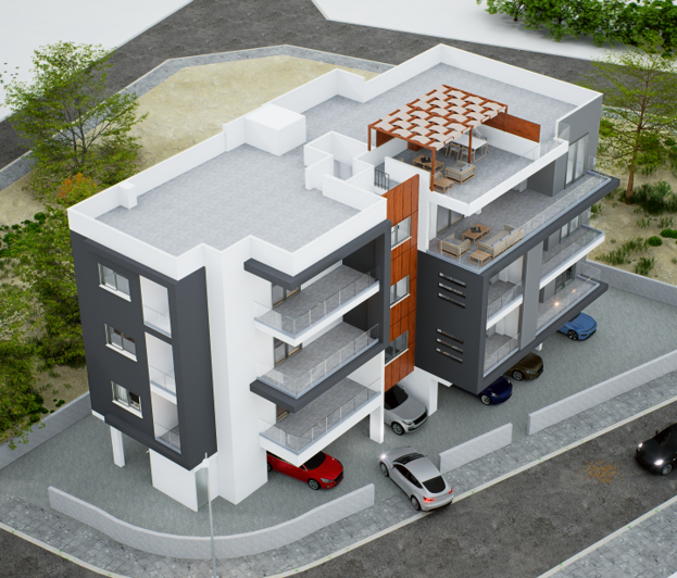 Image No.3-Appartement de 2 chambres à vendre à Paphos