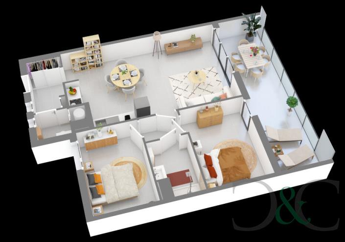 Image No.1-Appartement de 2 chambres à vendre à La Londe-les-Maures