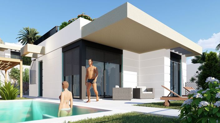 Image No.3-Villa de 3 chambres à vendre à Polop