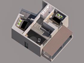 Image No.4-Appartement de 2 chambres à vendre à Maleme