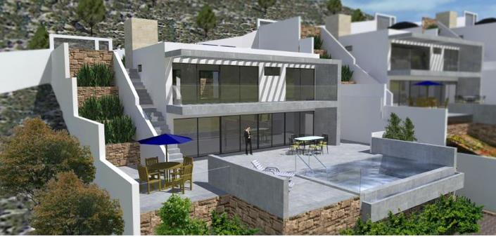 Image No.1-Villa de 3 chambres à vendre à Cómpeta