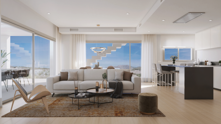 Image No.2-Appartement de 2 chambres à vendre à Estepona