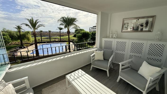 Image No.5-Appartement de 2 chambres à vendre à Hacienda Riquelme Golf Resort