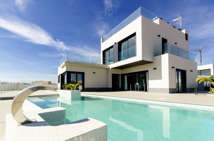 Image No.1-Villa de 3 chambres à vendre à Dehesa de Campoamor