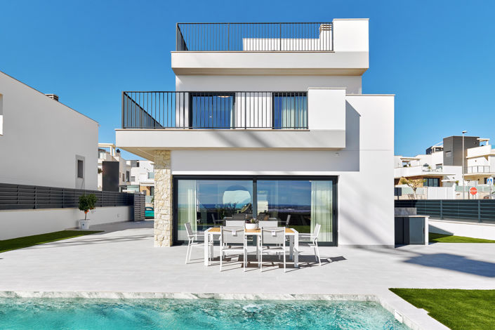Image No.1-Villa de 3 chambres à vendre à Alicante
