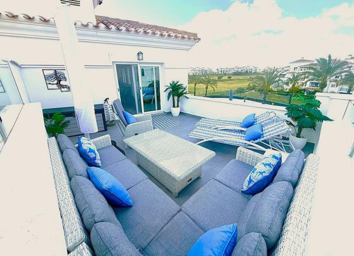Image No.2-Penthouse de 2 chambres à vendre à Hacienda Riquelme Golf Resort