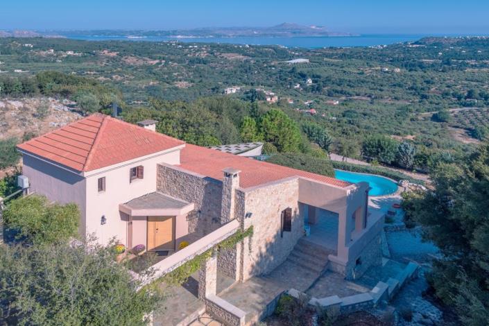 Image No.1-Villa / Détaché de 4 chambres à vendre à Gavalohori