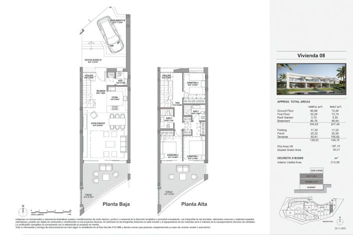 Image No.11-3 Bed Townhouse for sale