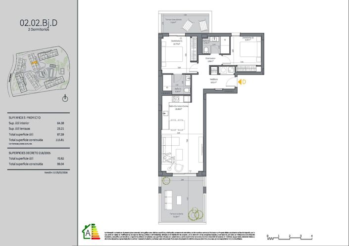 Image No.20-2 Bed Apartment for sale