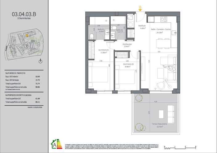 Image No.40-2 Bed Apartment for sale