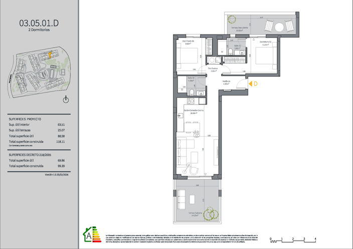 Image No.41-2 Bed Apartment for sale