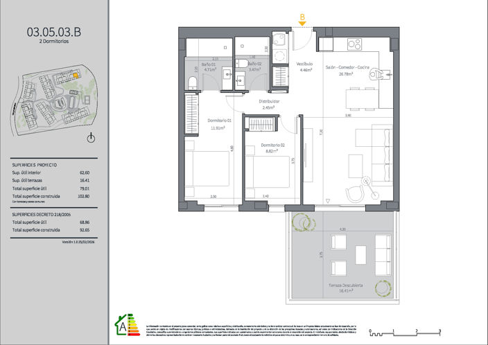 Image No.43-2 Bed Apartment for sale