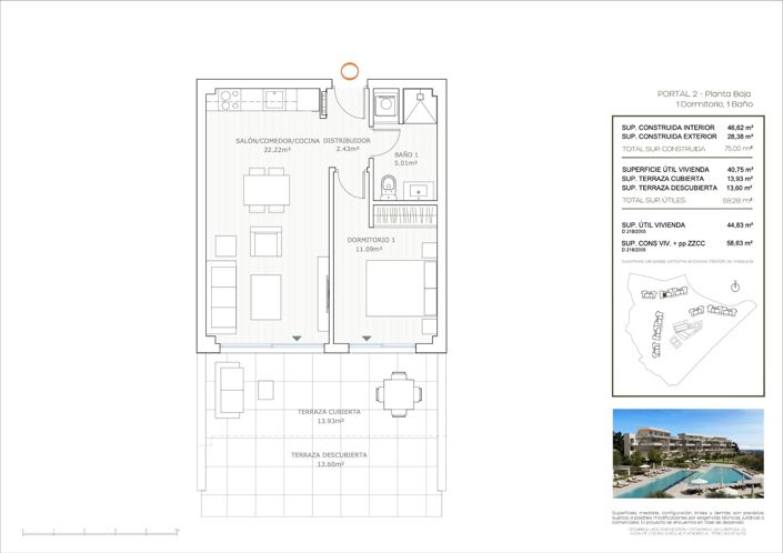 Image No.27-1 Bed Apartment for sale