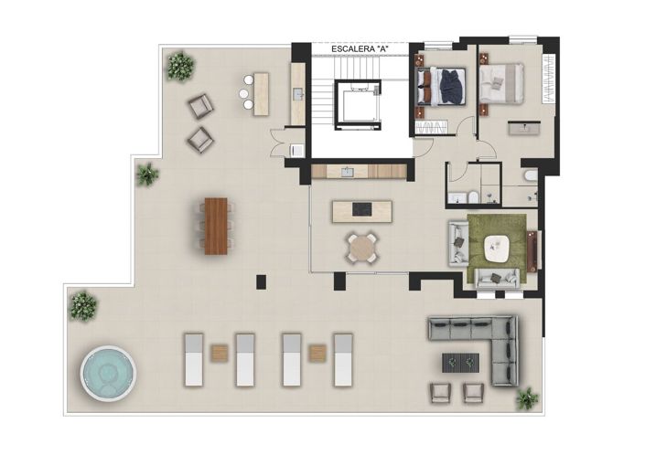 Image No.22-2 Bed Apartment for sale