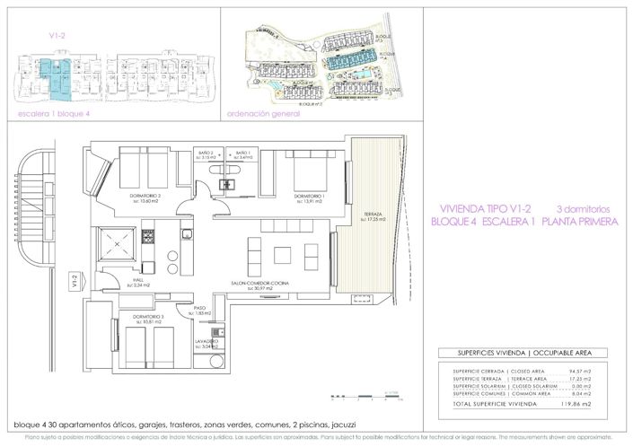 Image No.35-3 Bed Apartment for sale