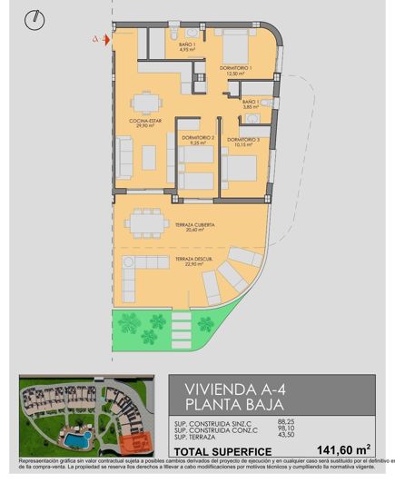 Image No.20-Appartement de 3 chambres à vendre à Los Alcázares