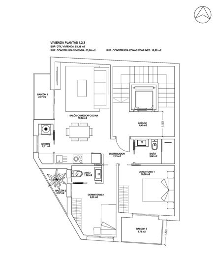 Image No.19-2 Bed Apartment for sale