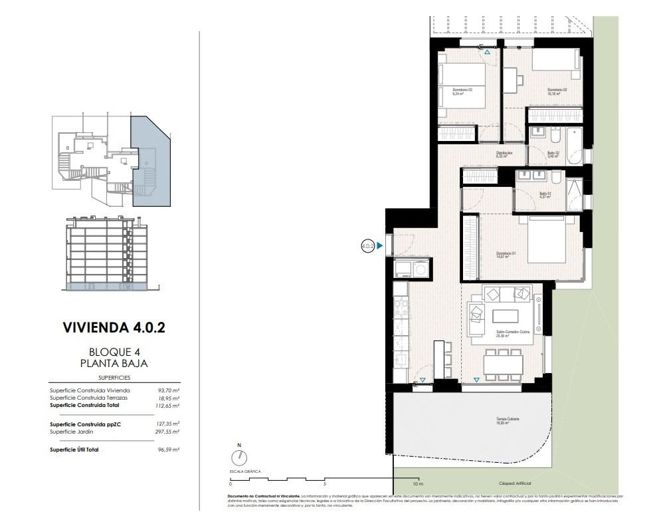 Image No.17-3 Bed Apartment for sale