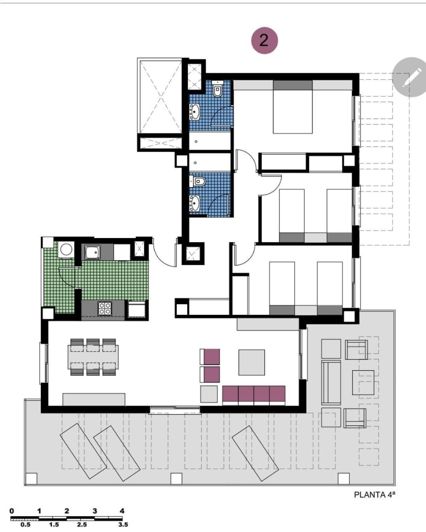 Image No.24-3 Bed Apartment for sale