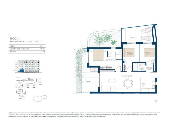 Image No.9-3 Bed Apartment for sale