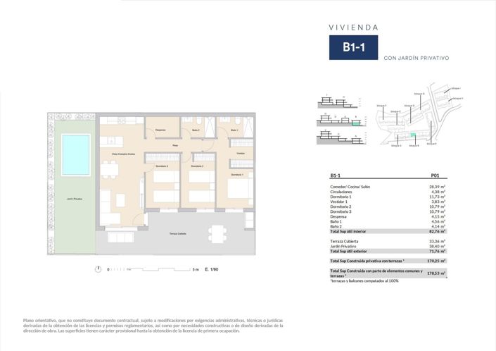 Image No.19-3 Bed Apartment for sale