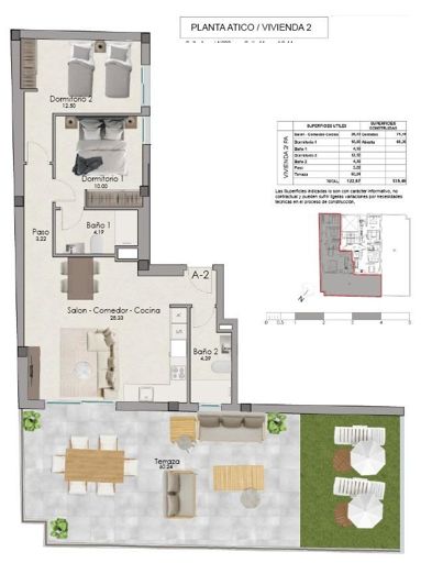 Image No.8-2 Bed Penthouse for sale