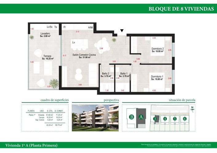 Image No.8-Appartement de 2 chambres à vendre à Condado de Alhama