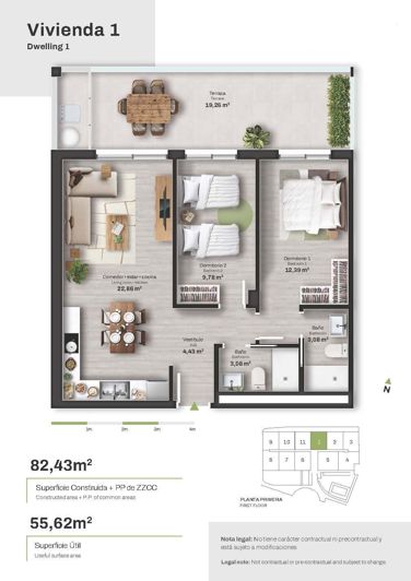 Image No.11-2 Bed Apartment for sale