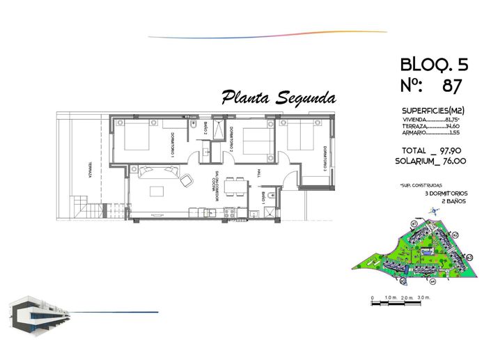 Image No.16-3 Bed Penthouse for sale