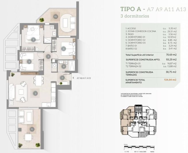 Image No.11-3 Bed Apartment for sale