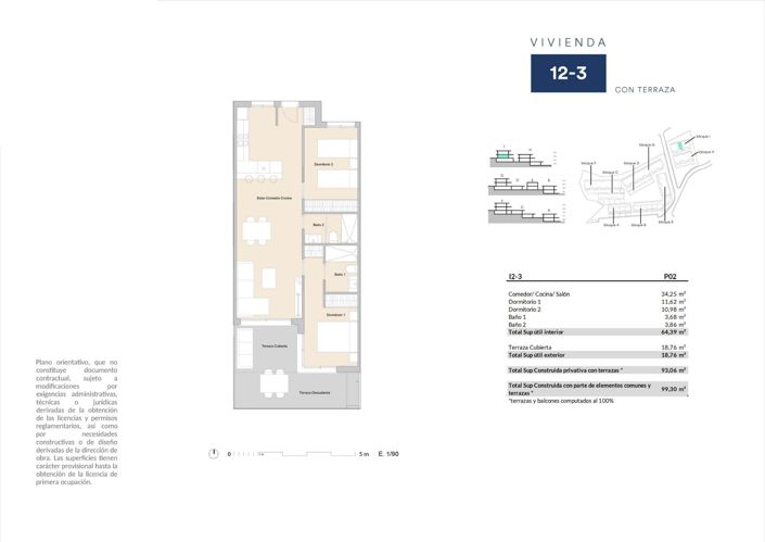 Image No.19-2 Bed Apartment for sale